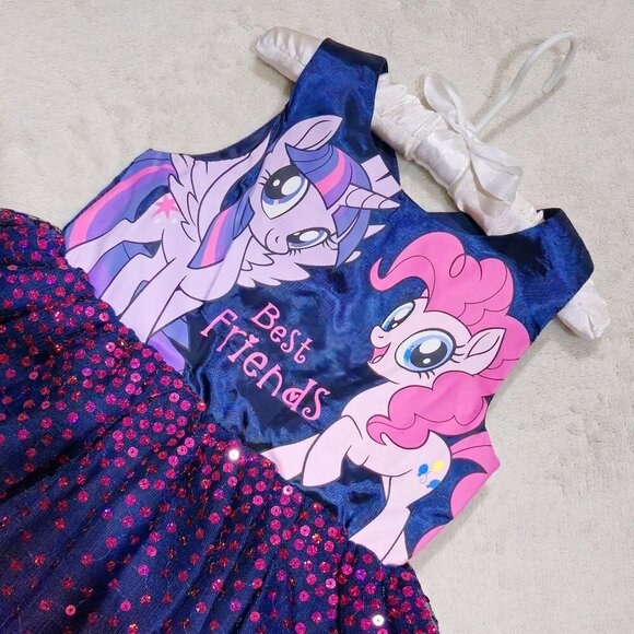My Little Pony Dress 2–4Y – Sequin Sparkle Ombre Tulle Skirt by H&M | EUC - Picture 4 of 9
